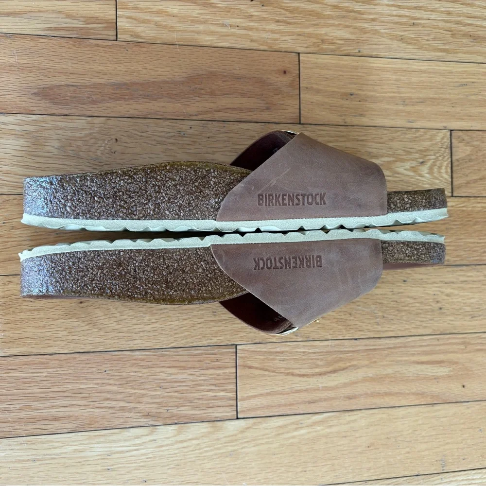 Birkenstock Big Buckle Madrid Sandals size 40 narrow Like New - Picture 5 of 5
